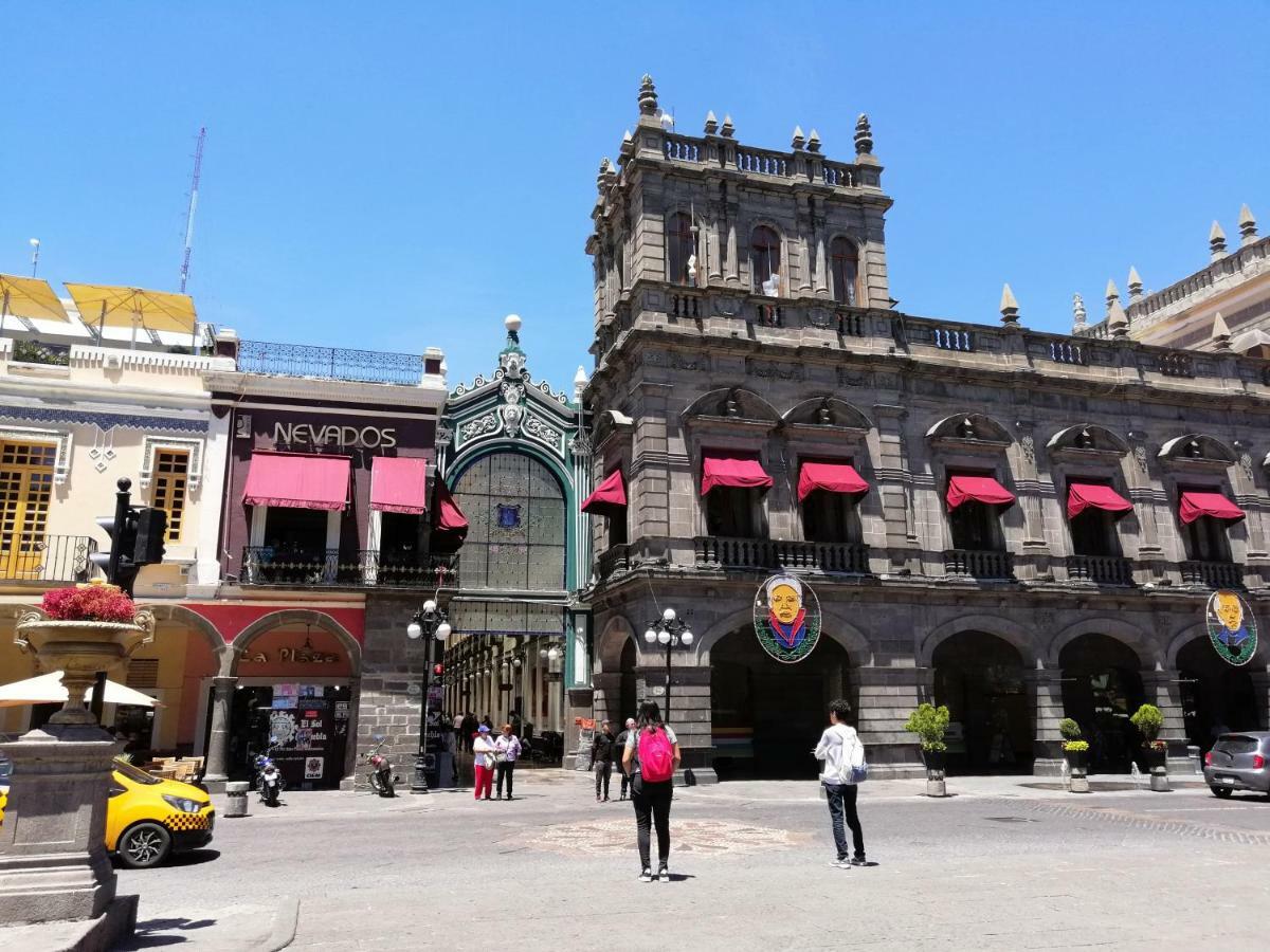 Hotel La Alhondiga Puebla Luaran gambar